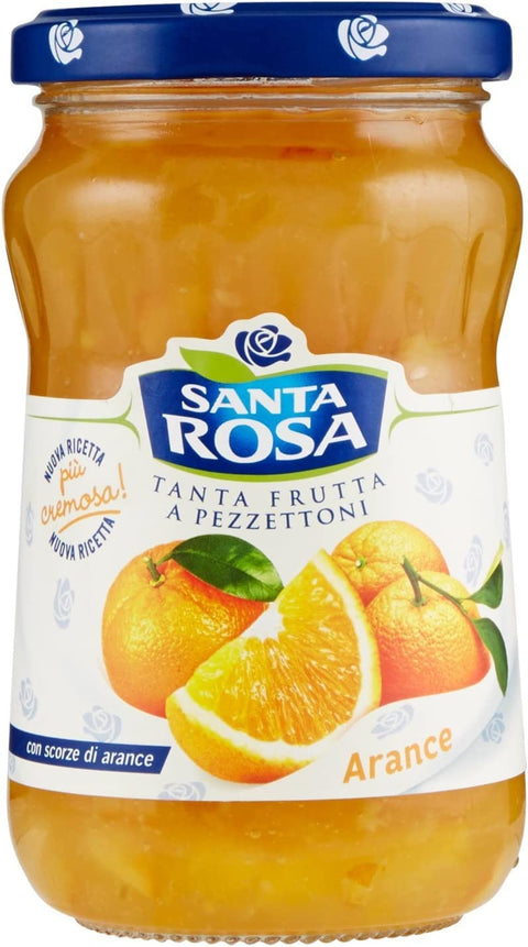 Santa Rosa Orangen Marmelade Konfitüre Brotaufstriche aus Italien 350 g 6x Original italienisch