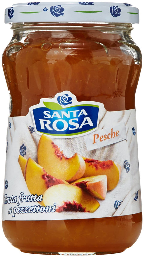 Santa Rosa Pfirsich Marmelade Konfitüre Italienisch Fruchtaufstrich 600g 6x Original italienisch