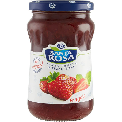 Santa Rosa Erdbeeren Marmelade Konfitüre Brotaufstriche aus Italien 1x350g Original italienisch Gebäck