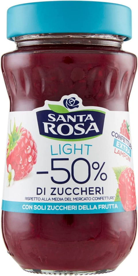 Santa Rosa Konfitüren Santa Rosa Light Lamponi Himbeeren Marmelade Konfitüre -50% Zucker 260g Brand: Santa Rosa 80964247