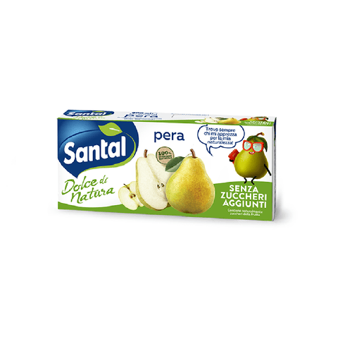 Santal Fruchtsaft Parmalat Santal succo di frutta Pera senza zuccheri aggiunti 3x200ml - Birnenfruchtsaft ohne Zuckerzusatz