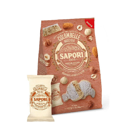Sapori Kekse Sapori Colombelle alla Nocciola 127g 6 Monoporzioni  mit Haselnuss 127g 6 Einzelportionen