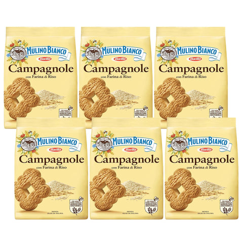 sarcia.eu Kekse MULINO BIANCO Campagnole Mürbeteigkekse mit Reismehl 700g (Campagnole, x6) 5905141653137