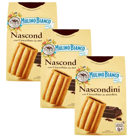 Mulino Bianco Italienische Kekse 330g (Nascondini, x3) Original italienisch