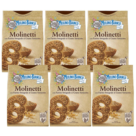 sarcia.eu Kekse MULINO BIANCO Molinetti - Italienische Vollkornkekse 800g (Molinetti, x6) 5905141652963