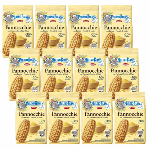sarcia.eu Kekse MULINO BIANCO Pannocchie - Knusprige Maiskekse 350g x 12 Pakete 5905141653311