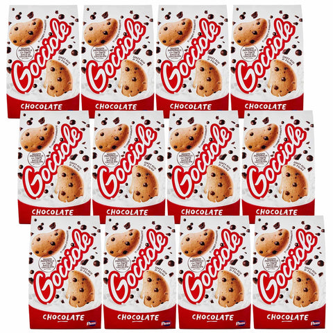 sarcia.eu Kekse PAVESI Gocciole Chocolate - Kekse mit Schokoladenstückchen 500g (Gocciole, x12) 5905141661958
