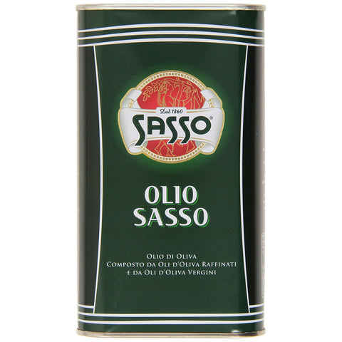 Sasso Olio Extra vergine D'oliva Natives Olive Olivenöl 100% 1x1l Original italienisch Feinkost