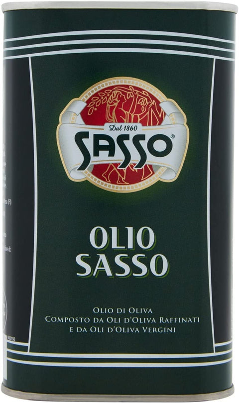 Sasso Oliven 3x Sasso Olio Extra vergine D'oliva Natives Olive Olivenöl 500ml 100% Italienisch 8002470029972