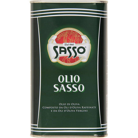 Sasso Olio Extra vergine D'oliva Natives Olive Olivenöl 100% Italienisch 1 Lt 6x italienisch Original