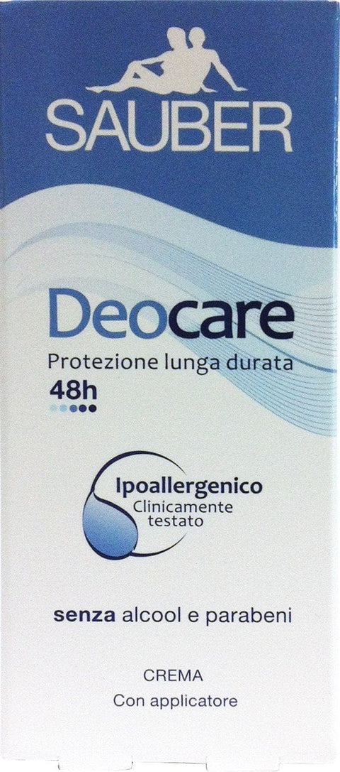 SAUBER Deo 12 x sauber DEOCARE Deodorant Person Klassische Creme 30 ml 8001443033664