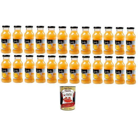 Scelto Più Succo 100% Di Ananas da concentrato Ananassaft aus Konzentrat 24x200ml Original italienisch Getränk