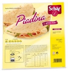 Schar Glutenfrei, 240 g x 3 Zoll Karton, 6 Stück Brot & Backwaren italienisch Original