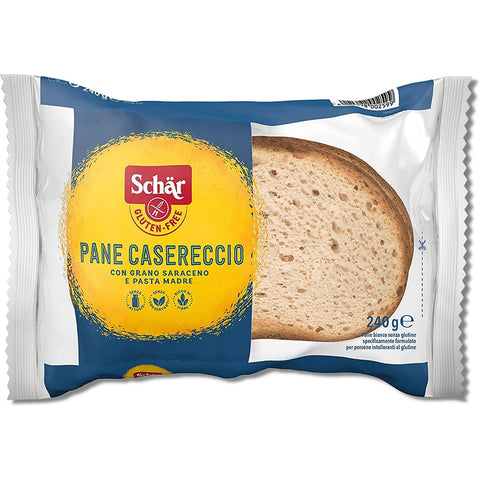 Schar Brot & Backwaren Schar Schär Pane Casereccio Brot glutenfrei gluten free 240 g 5x italienisch Original Pastasauce + kostenlos polpa 400 g 8008698002599