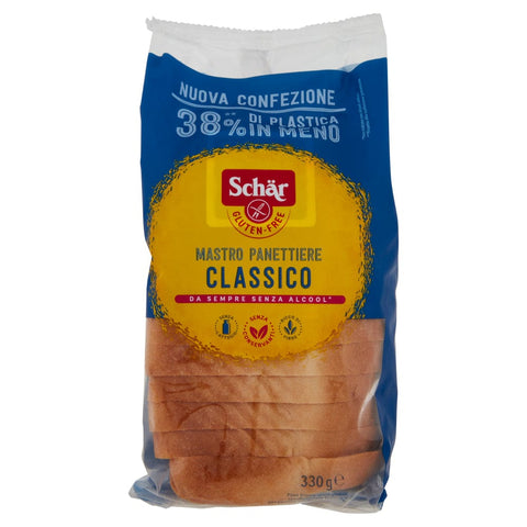 Schar Brot Schar Cereale del Mastro Panettiere Classico geschnittenes Brot glutenfrei 300g