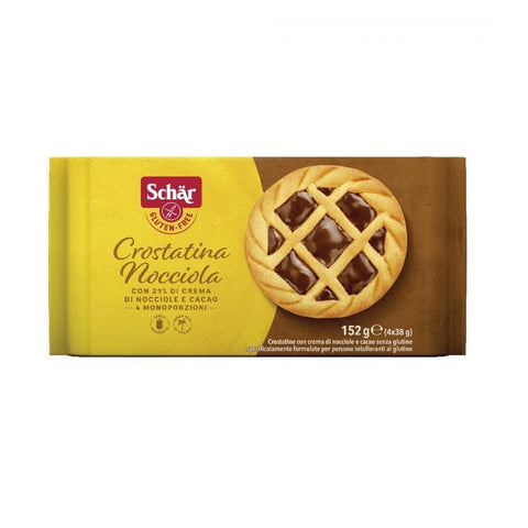 Schar Brot Schar Crostatine alla Nocciola Haselnusstörtchen 152g (4x38g) 8008698024799