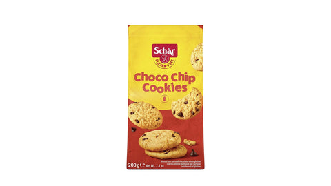 Schär Choco Chip Cookies, 200 g (2er Pack) Original italienisch
