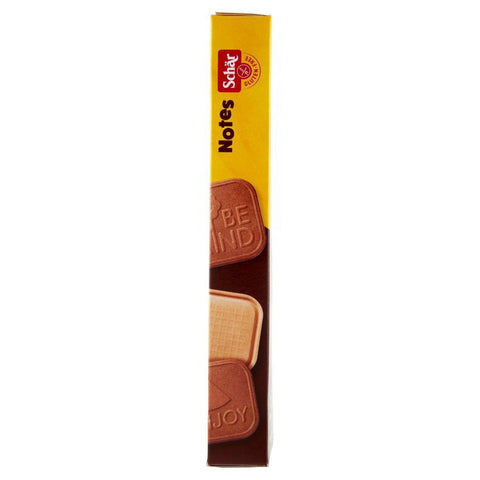 Schar 12x SCHÄR Notes, Glutenfreier Kekse mit cremige Füllung mit Milchschokolade 81 g + Itlaian gourmet polpa 400 g italienisch Original