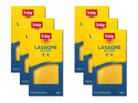 Schär Längliche Pasta Schär Pasta Lasagne glutenfrei 250g, 6er Pack 8008698041925
