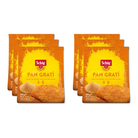 Schär Mehl Schär Paniermehl glutenfrei 100604, 6 x 300 g italienisch Original 8008698017005