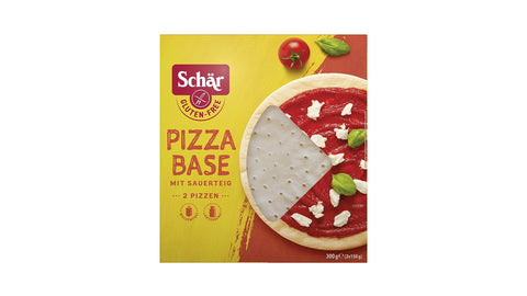 Schär Pizza Base glutenfrei 300 g, 8er Pack Pizzateig italienisch Original