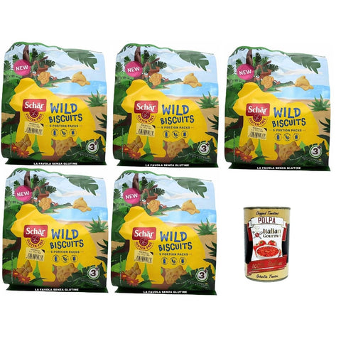Schar Snack Kuchen & Backwaren Schar Biscotti wild biscuits senza glutine e senza lattosio Glutenfreie und laktosefreie Kekse gluten free e lactose italienisch Original 8008698041369