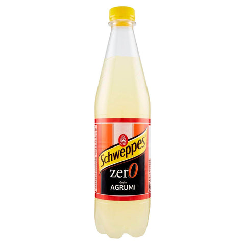 Schweppes Zero agrumi Zitrusgewächs Lemonade ohne zucker PET 0,6 Lt erfrischend 12x Original italienisch
