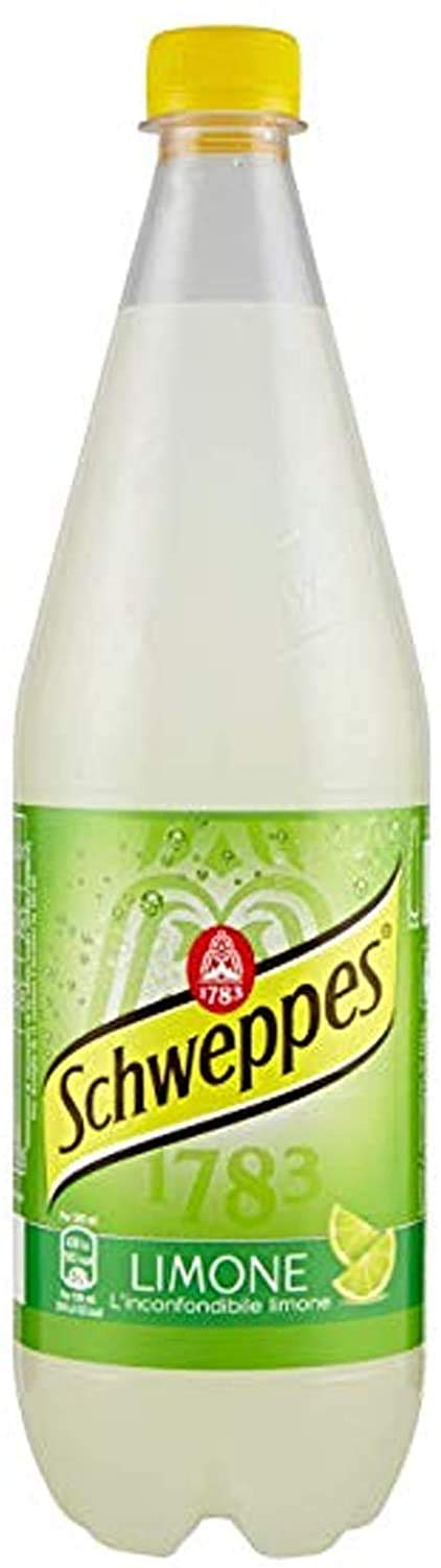 Schweppes limone Zitrone Lemonade PET erfrischend 6x1l Original italienisch Getränk