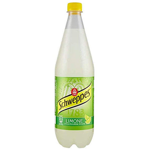 Schweppes limone Zitrone Lemonade PET erfrischend 6x1l Original italienisch Getränk