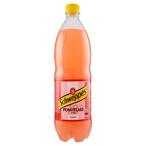 Schweppes pompelmo rosa Grapefruit Lemonade PET 1 Lt erfrischend Limonade italienisch Original