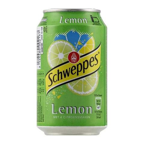Schweppes Lemon 33cl (pack de 24) Original italienisch