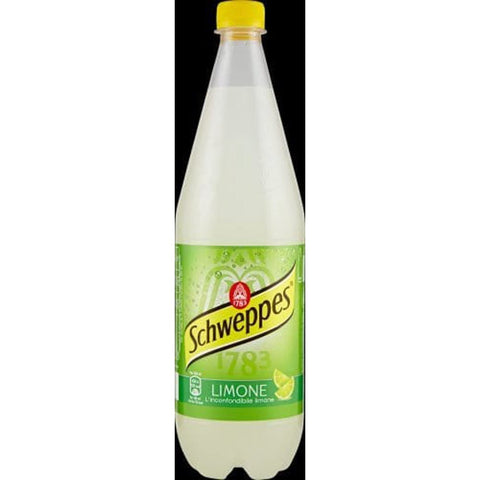 Schweppes Limonade Schweppes Limone Limone Lemon Lemonade PET 1 L Erfrischendes analkoholisches Getränk Limonade italienisch Original 8014396000942