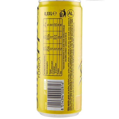 Schweppes Soft Drink 24x Schweppes Tonica Italian tonic wasser 33cl