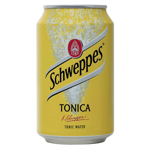 Schweppes Tonic Water Dose 24x 33 cl inkl. Italian Gourmet Polpa 400g Original italienisch