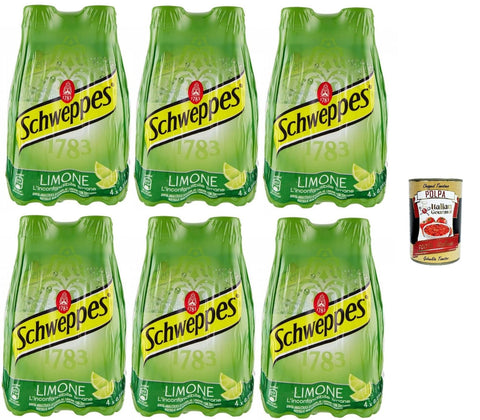 TONICA LIMONE ZITRONE, lemon tonic water pet flasche 4x250ml Original italienisch Getränk