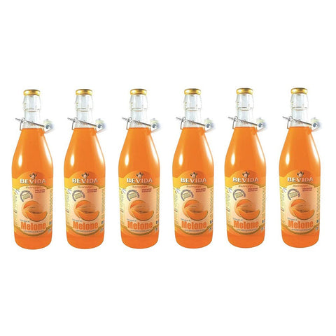 Sciroppi Bevida Sciroppo di Melone Melonensirup Sirup Glasflasche 1 Lt Ideal für Getränke, Eis und Matsch italienisch Original