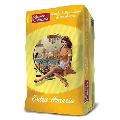 Selezione Casillo Kurze Pasta Orange Hartweizengrieß - Extra 25 kg - Selezione Casillo 8033971741704