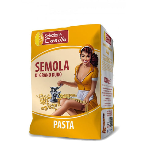 Selezione Casillo Kurze Pasta Selezione Casillo Hartweizengrieß für Pasta, 1000g Original italienisch 8033971741063
