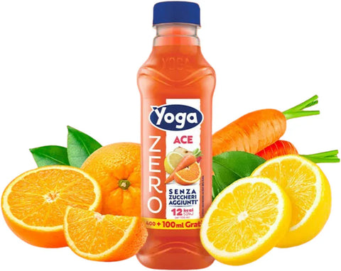 Yoga Ace ZERO Zuckerfreies, glutenfreies Getränk, 12 x 500 ml