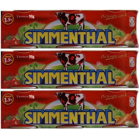 Simmenthal 'Rindfleisch in Aspik', 90 g 9x Original italienisch