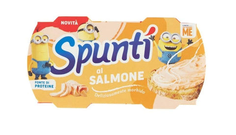 Simmenthal Spuntì al Salmone Lachs streichfähiges Produkt ( ) 100% italienisch 2x84 g 12x italienisch Original