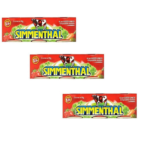 Simmenthal Rindfleisch in Aspik 100% Fleisch Aspikfleisch 3x70g Original italienisch Feinkost