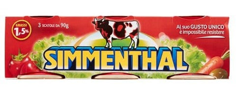 Simmen Fleisch In Gelee X3 3x90g Original italienisch Feinkost