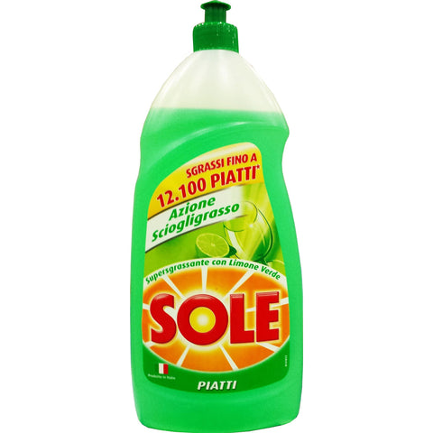 Sole Sole Sonnenteller Spülteller Zitrone Grün 110 ml Haushaltsreiniger & Staubsauger italienisch Original