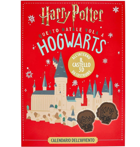 Sperlari Adventskalender Sperlari Harry Potter Adventskalender – 3D Hogwarts Schloss zum Basteln, mit Vollmilchschokolade & Figuren zum Ausschneiden – 200g
