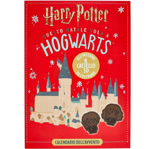 Sperlari Adventskalender Sperlari Harry Potter Adventskalender 3D Hogwarts Schloss zum Basteln mit Vollmilchschokolade & Figuren zum Ausschneiden 200g italienisch Original