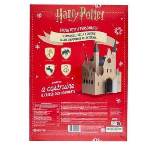 Sperlari Adventskalender Sperlari Harry Potter Adventskalender 3D Hogwarts Schloss zum Basteln mit Vollmilchschokolade & Figuren zum Ausschneiden 200g italienisch Original