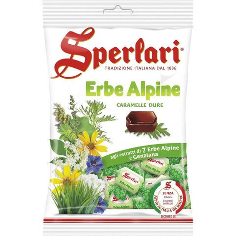 Sperlari Süßigkeiten Geschmack Alpine Kräuter italien Beutel 3x 200g italienisch Original