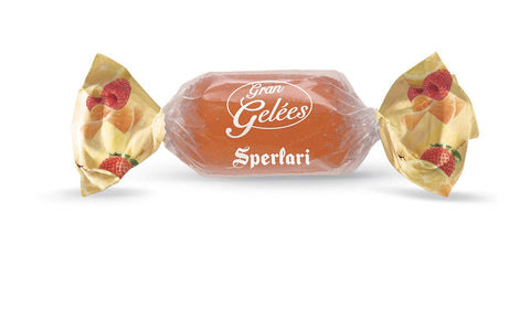 Sperlari Fruchtgummis Sperlari – Bonbonmischung Gran Gelées Frutti del Sole mit Erdbeer-, Pfirsich-, Mandarinen-, Ananasaroma, 3-kg-Beutel 8004190000538