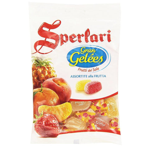 Sperlari Fruchtgummis Sperlari gran gelees caramelle frutti del sole gusto assortite alla frutta confezione da 175 grammi (1000027642) italienisch Original 8004190053015